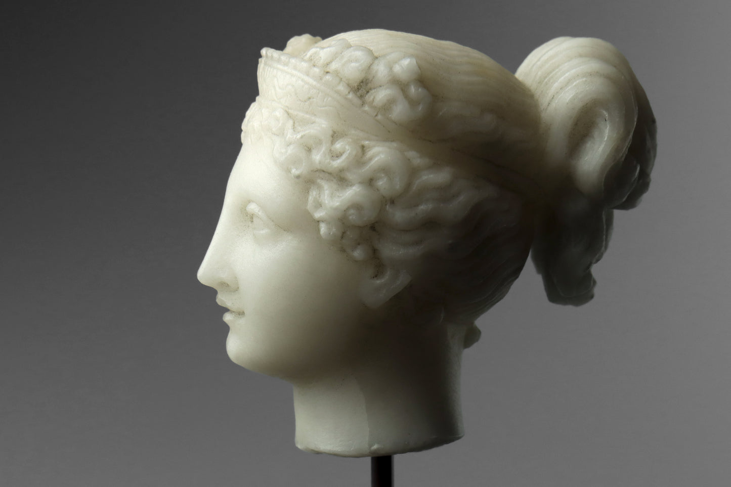Alabaster Head of Hebe