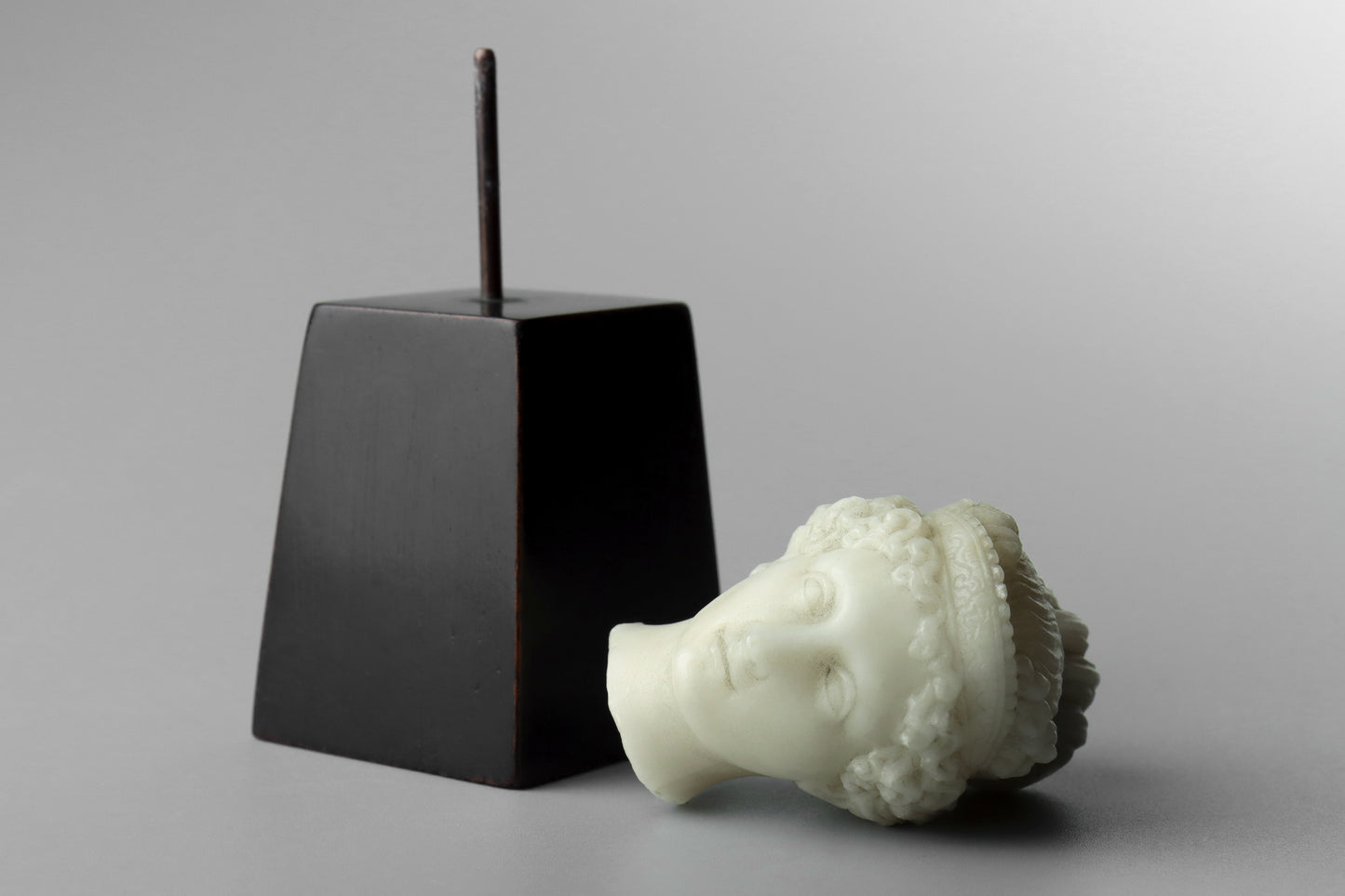 Alabaster Head of Hebe