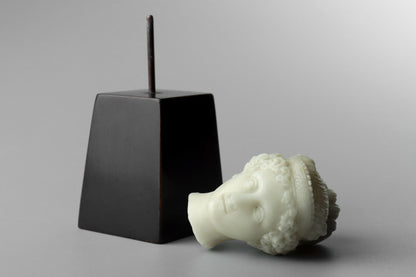 Alabaster Head of Hebe