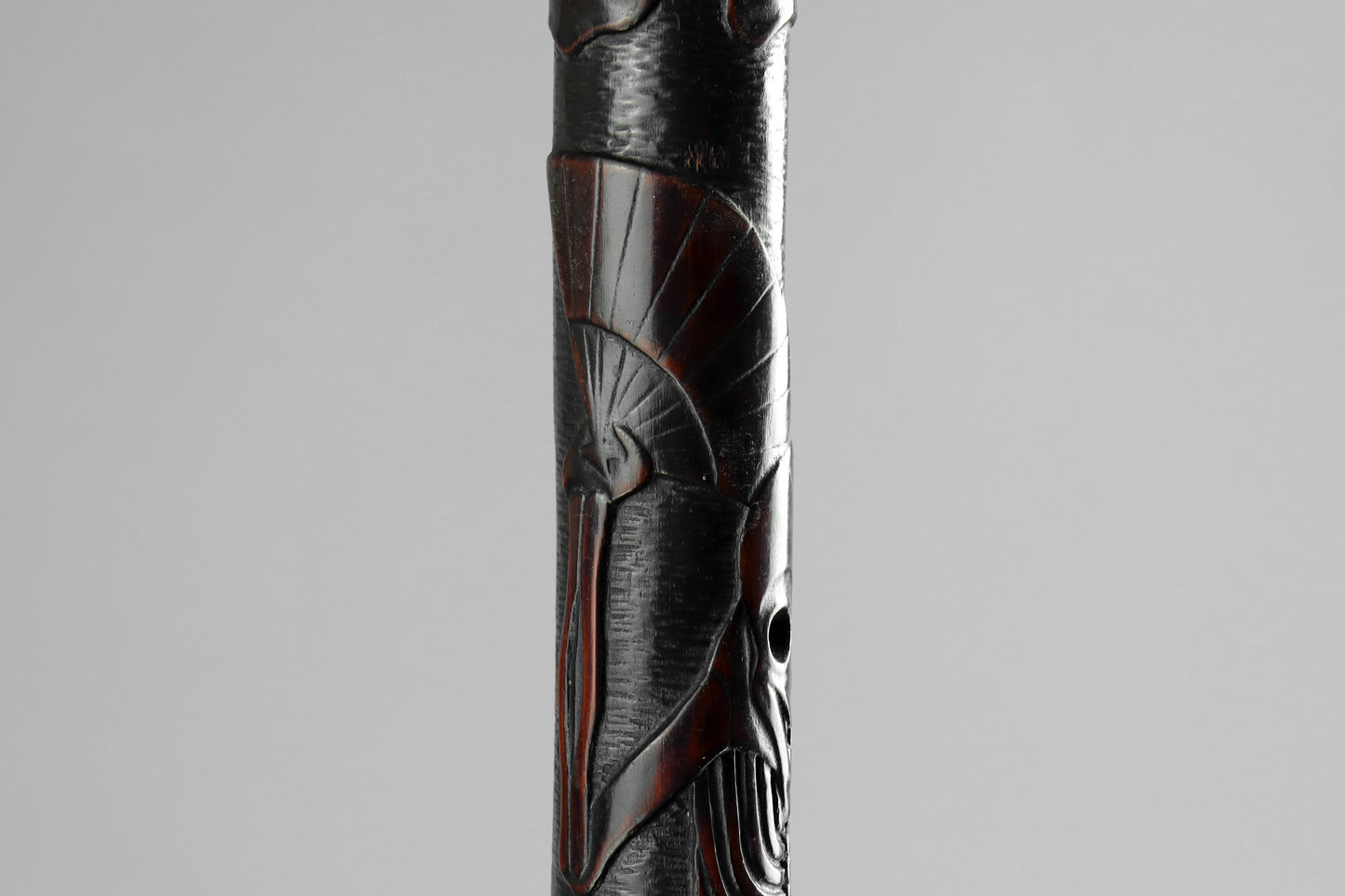 Japanese Memento Mori Walking Stick