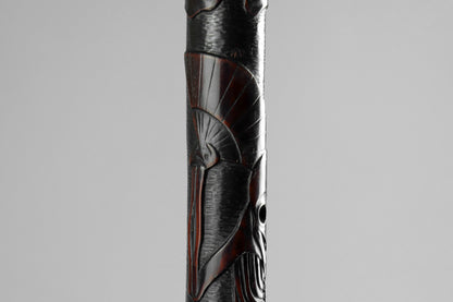 Japanese Memento Mori Walking Stick