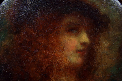 Portrait of a Lady with Red Hair