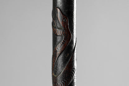 Japanese Memento Mori Walking Stick