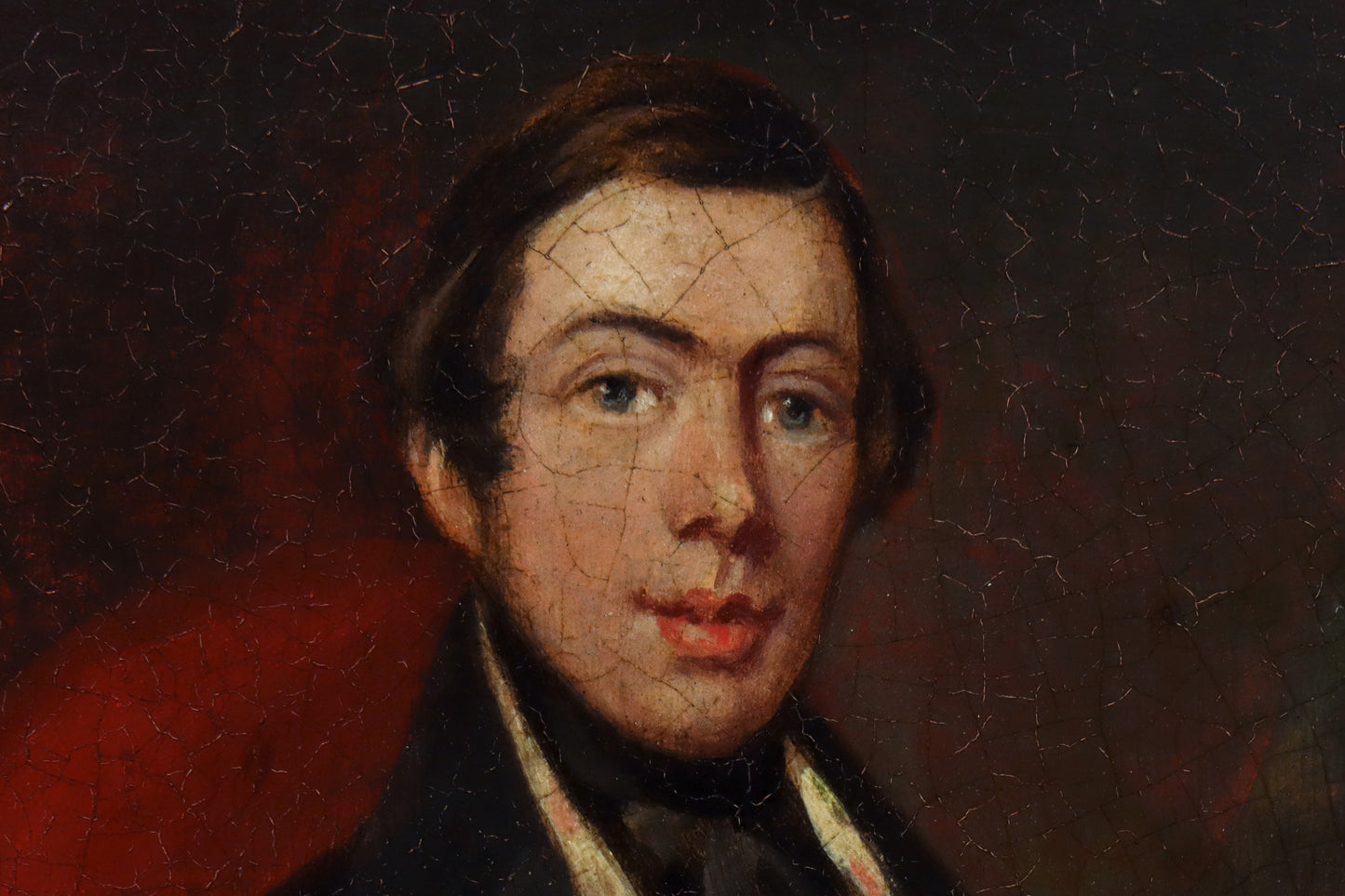 Portrait of a Gentleman in Floral Waistcoat
