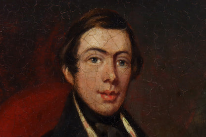 Portrait of a Gentleman in Floral Waistcoat