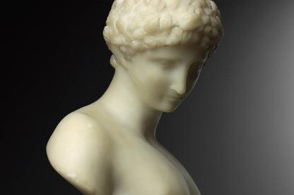 Alabaster Bust of The Capitoline Antinous