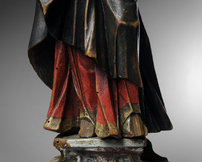 Polychrome Statue of the Virgin Mary