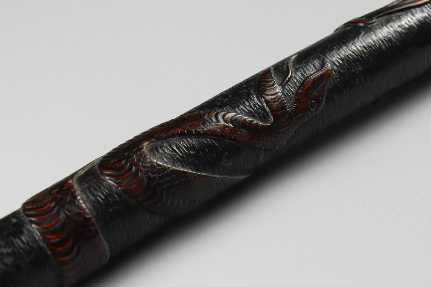 Japanese Memento Mori Walking Stick