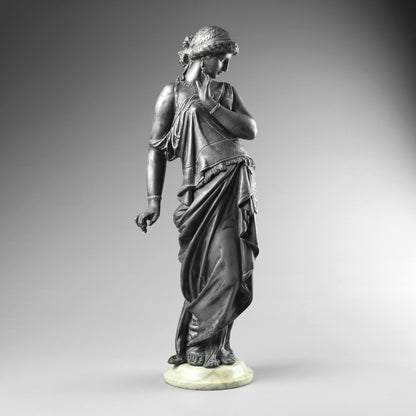 Spelter Neoclassical Lady