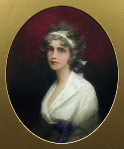 Pastel Portrait of a Lady