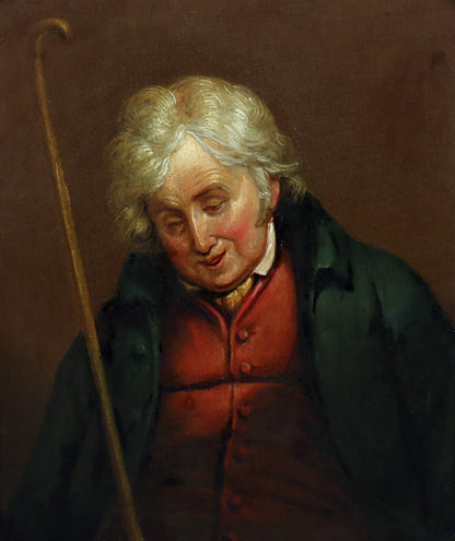 Portrait of John Metcalf, Blind Jack of Knaresborough