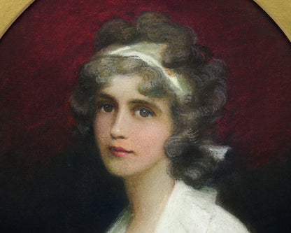 Pastel Portrait of a Lady