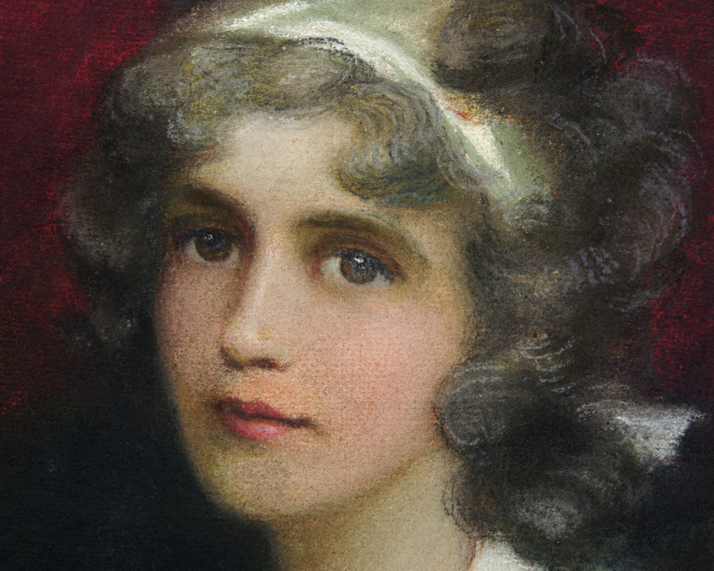 Pastel Portrait of a Lady