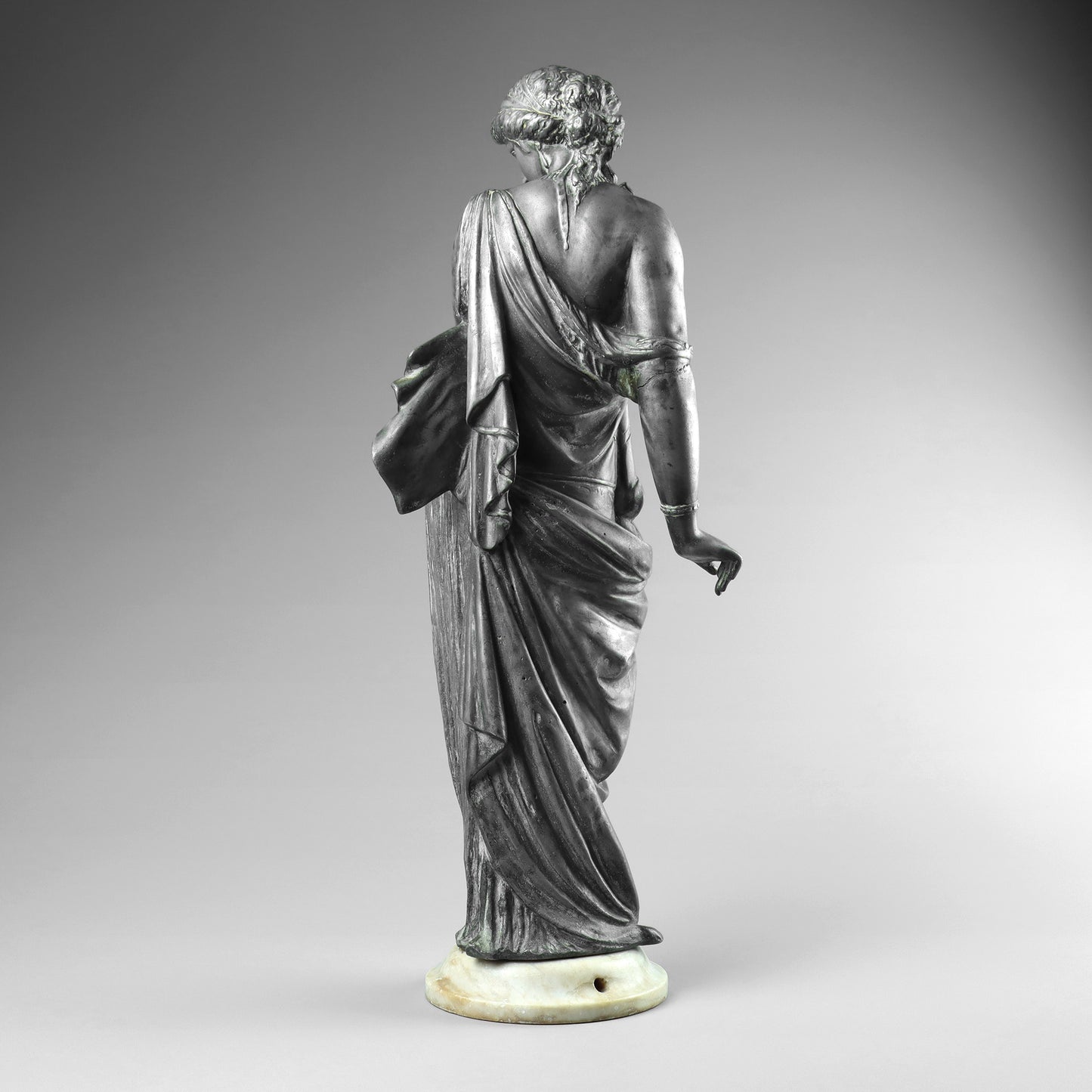 Spelter Neoclassical Lady