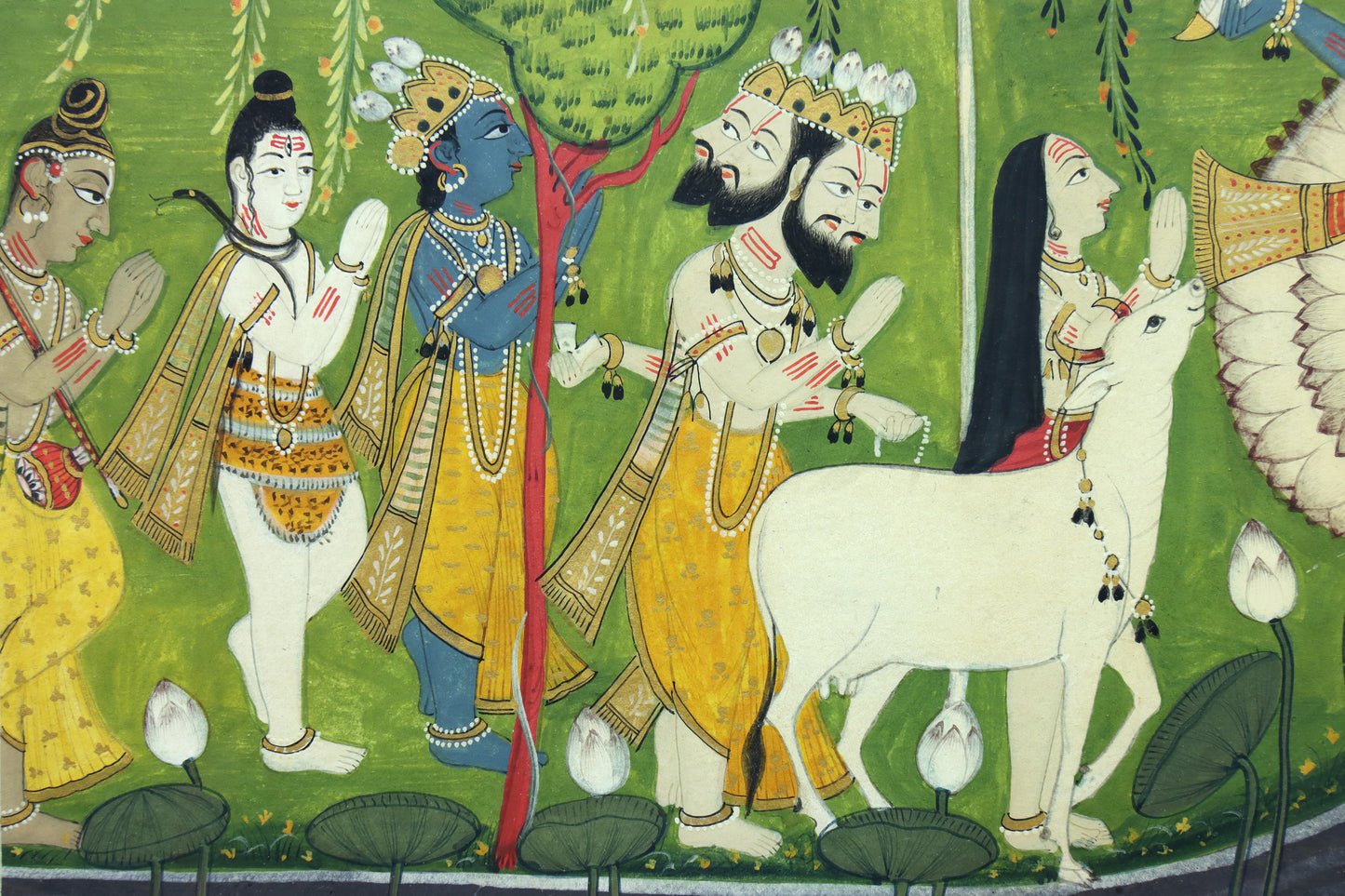 Indian Miniature of Krishna & Radha