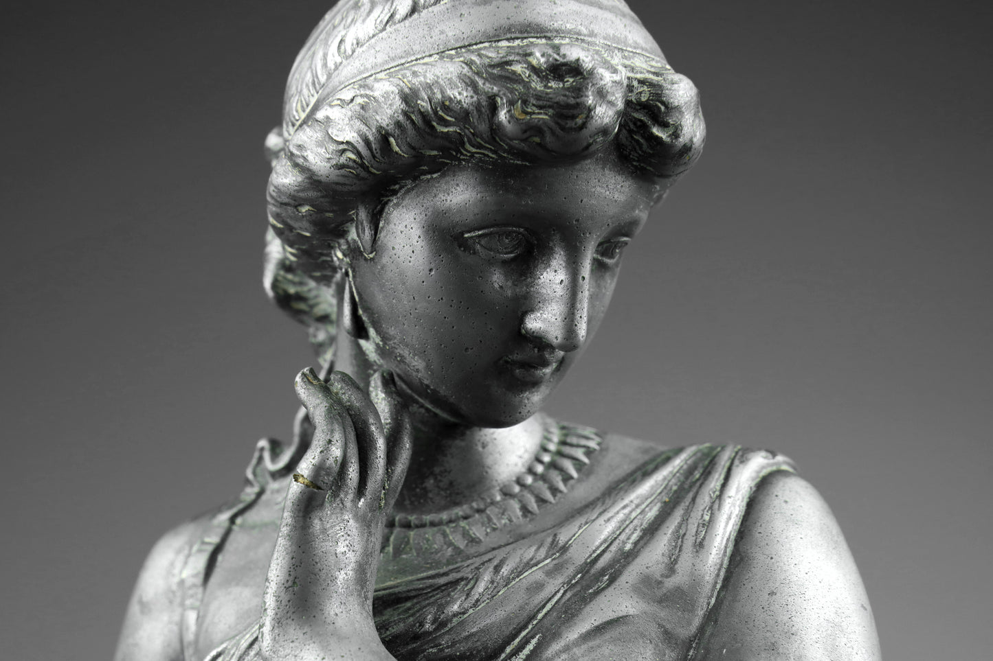 Spelter Neoclassical Lady