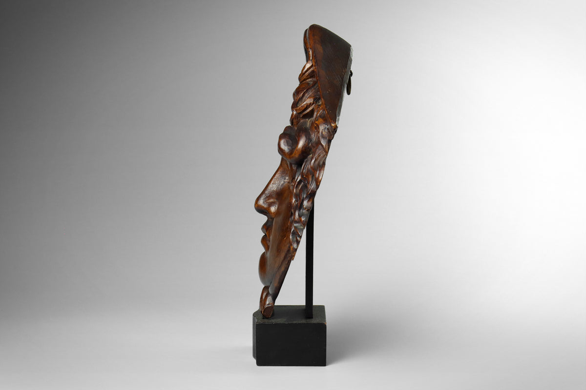 Grand Tour Wood Medusa Plaque