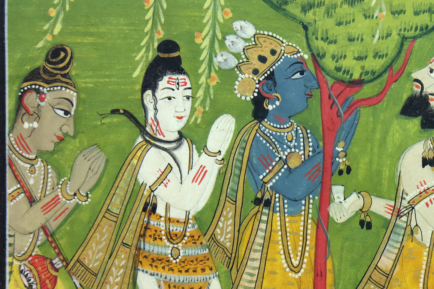 Indian Miniature of Krishna & Radha