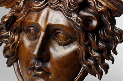 Grand Tour Wood Medusa Plaque
