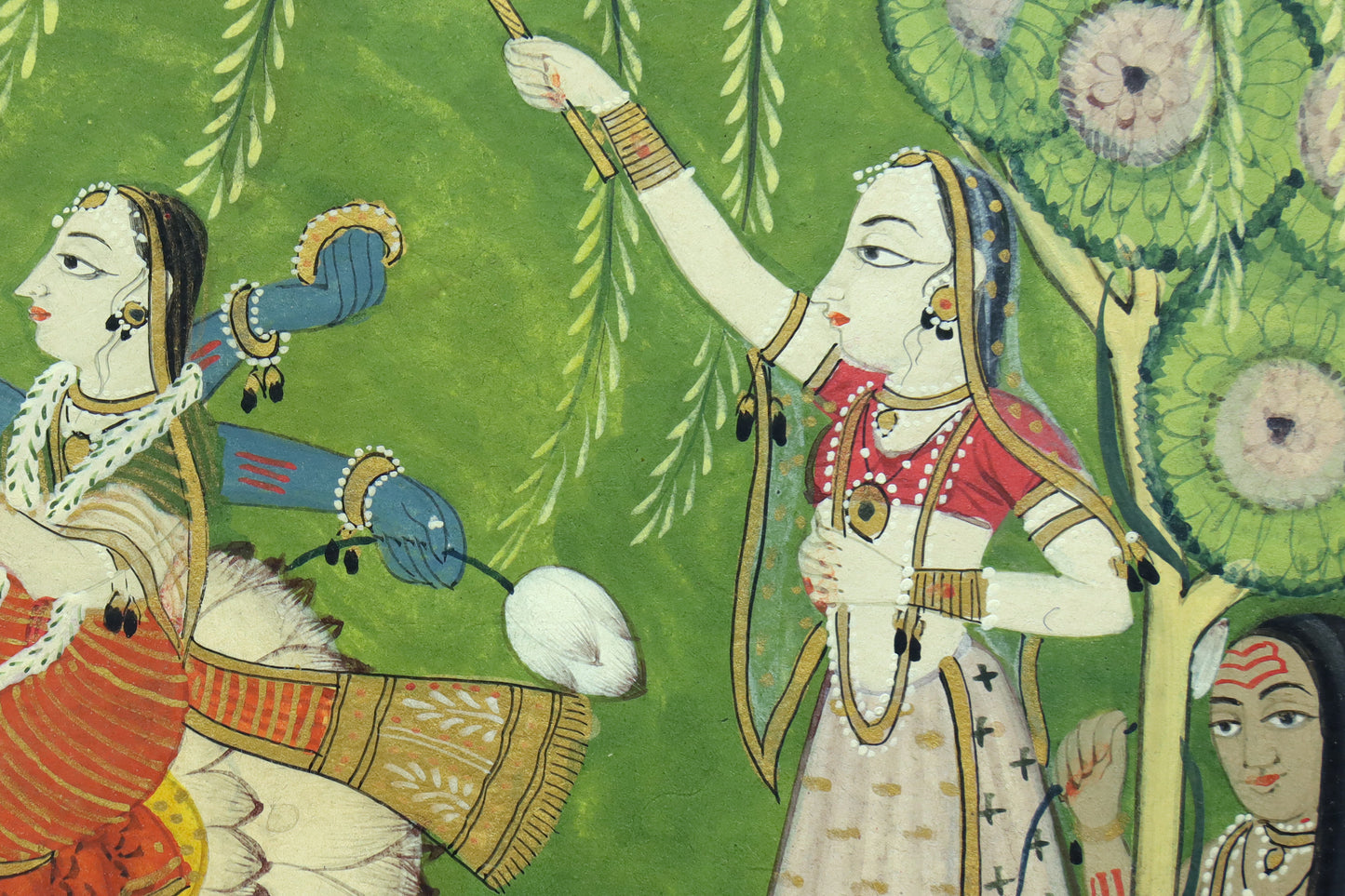 Indian Miniature of Krishna & Radha