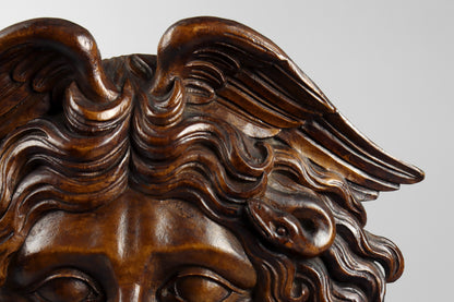 Grand Tour Wood Medusa Plaque