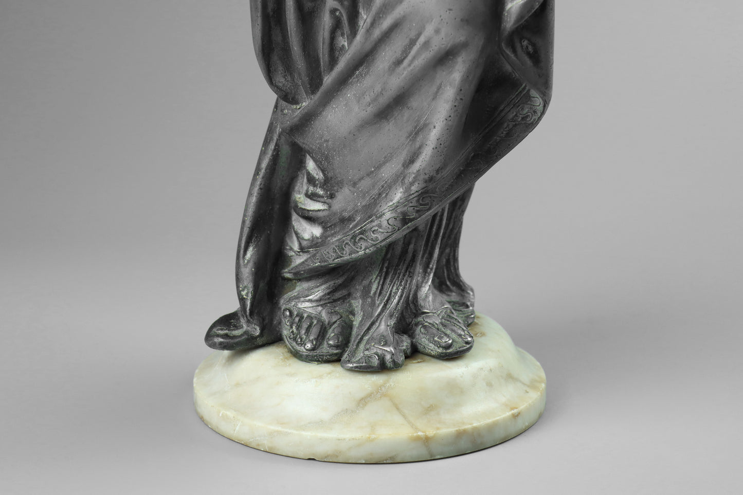 Spelter Neoclassical Lady