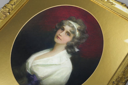 Pastel Portrait of a Lady