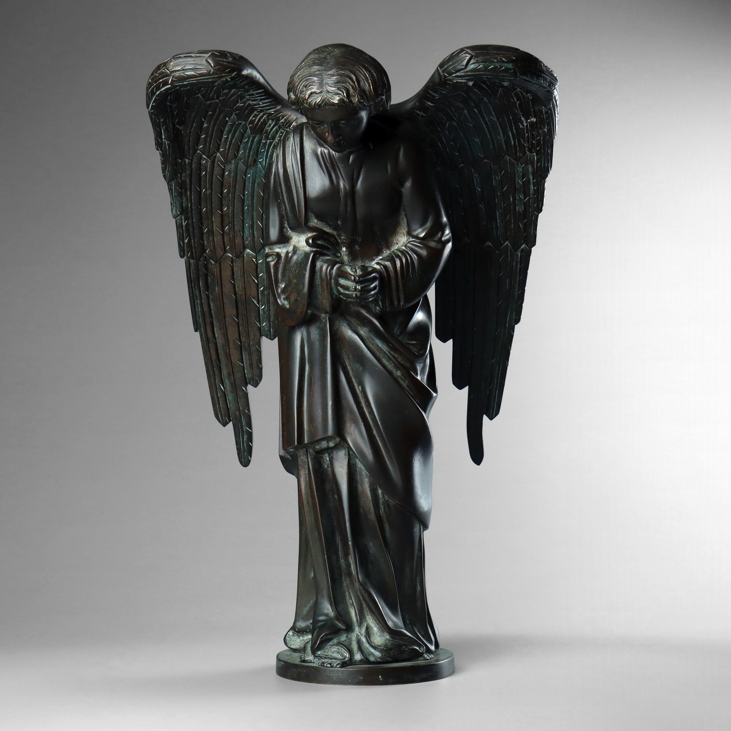 Ecclesiastical Bronze Angel