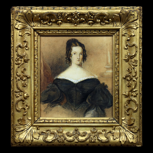 Portrait Miniature of a Lady