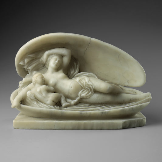 Alabaster Statue of The Birth of Venus
