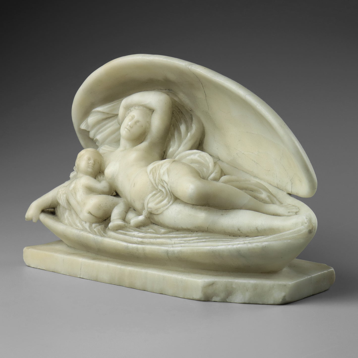 Alabaster Statue of The Birth of Venus