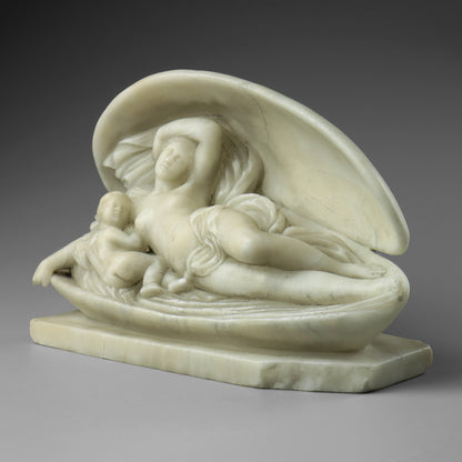 Alabaster Statue of The Birth of Venus