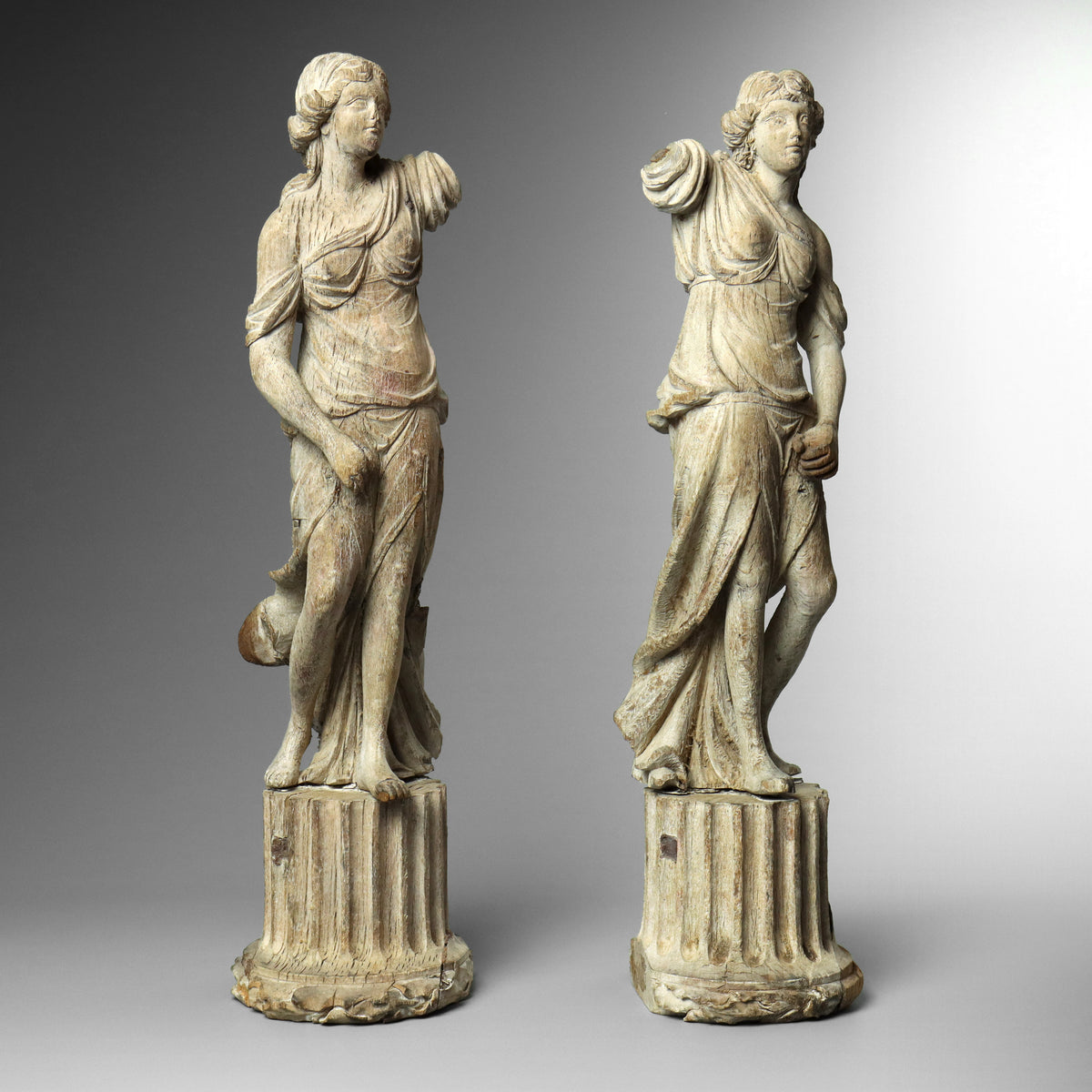 Grand Tour Wood Statues