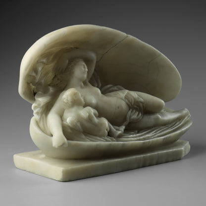 Alabaster Statue of The Birth of Venus
