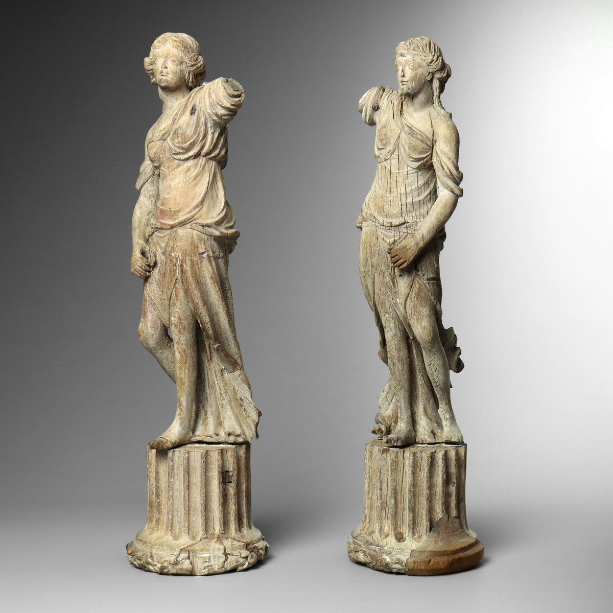 Grand Tour Wood Statues