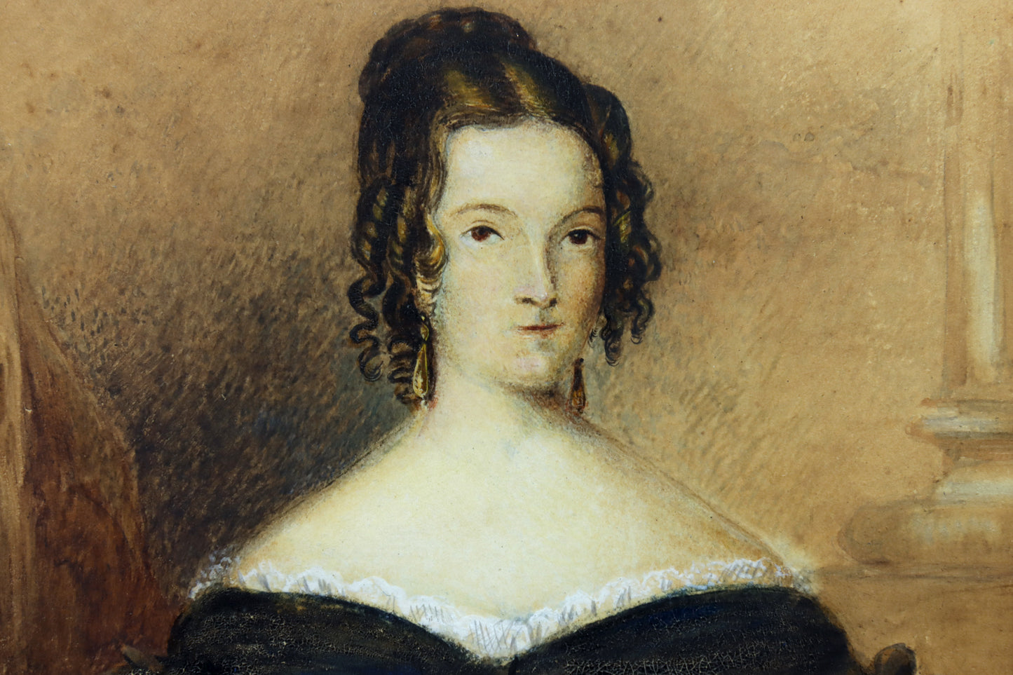 Portrait Miniature of a Lady