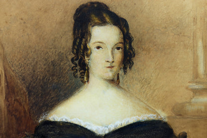 Portrait Miniature of a Lady