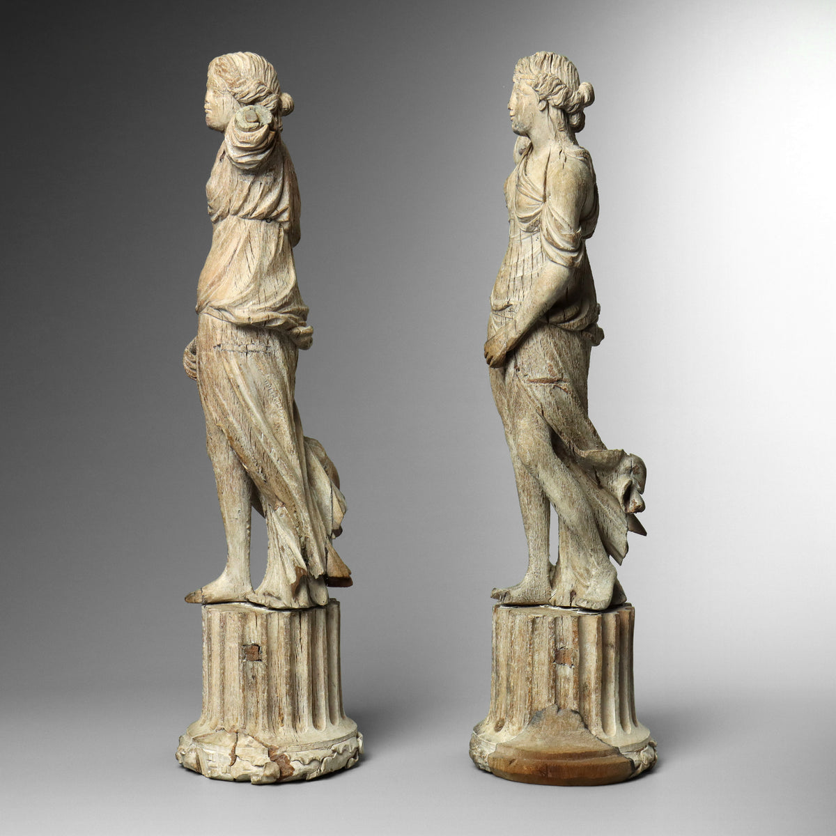 Grand Tour Wood Statues