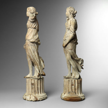 Grand Tour Wood Statues