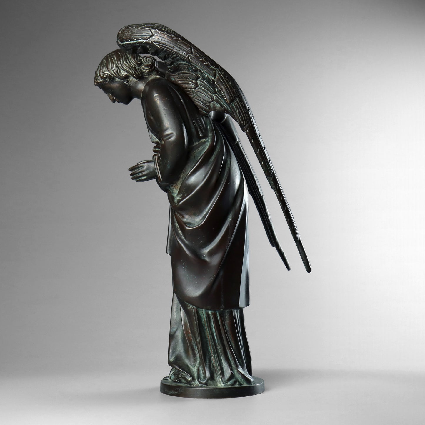 Ecclesiastical Bronze Angel