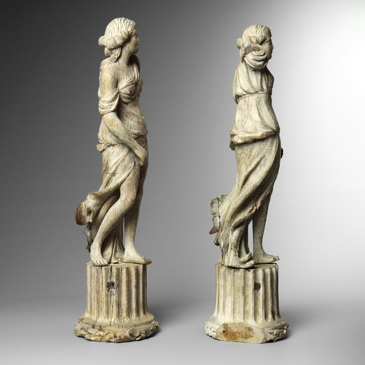 Grand Tour Wood Statues