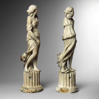 Grand Tour Wood Statues