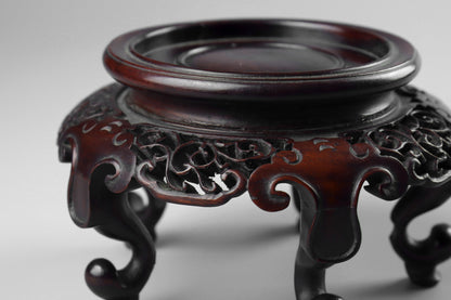 Three Chinese Carved Stands