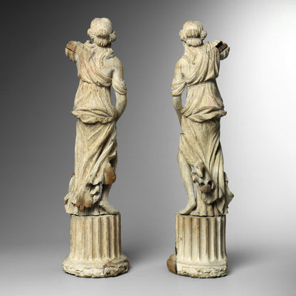 Grand Tour Wood Statues