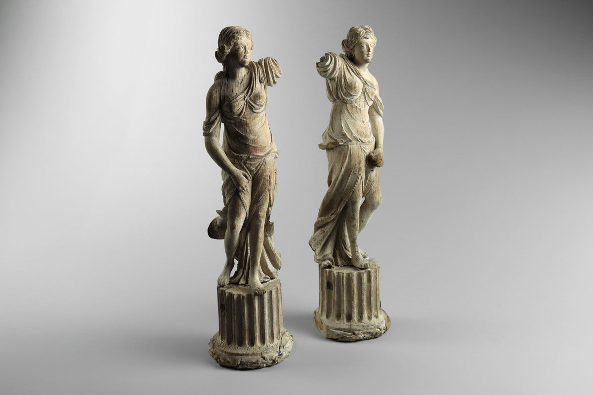 Grand Tour Wood Statues