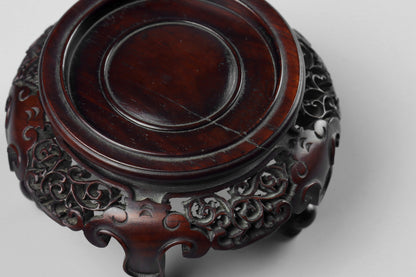Three Chinese Carved Stands