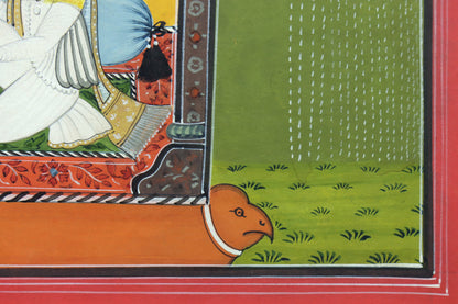 Indian Miniature of a Royal Couple