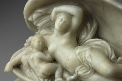 Alabaster Statue of The Birth of Venus