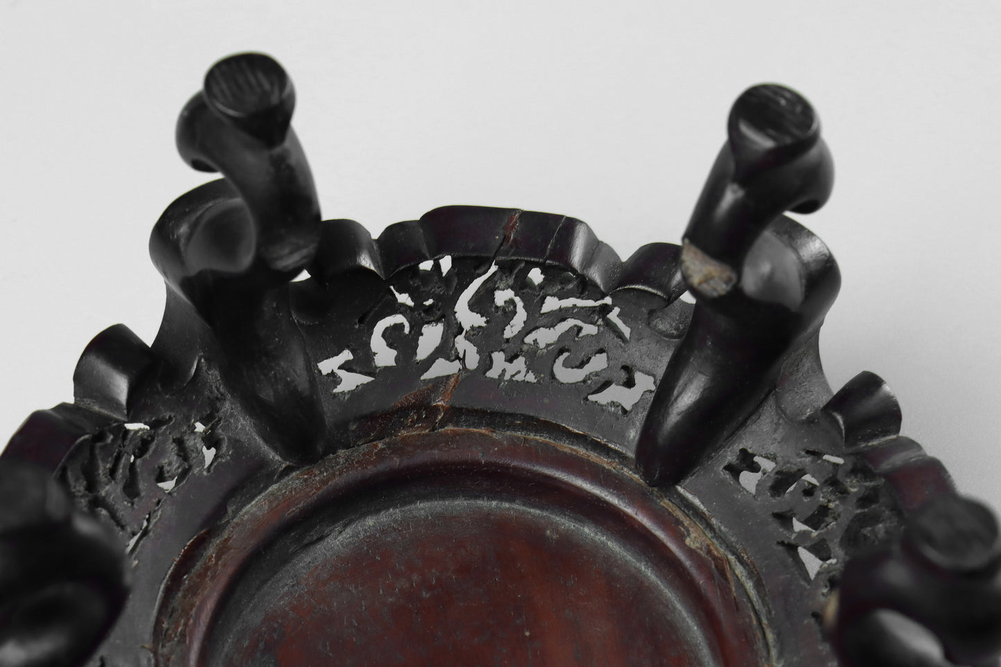 Three Chinese Carved Stands