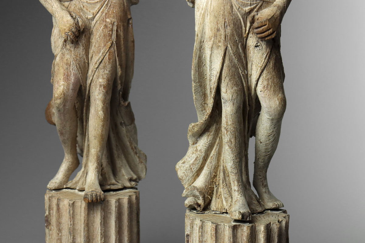 Grand Tour Wood Statues